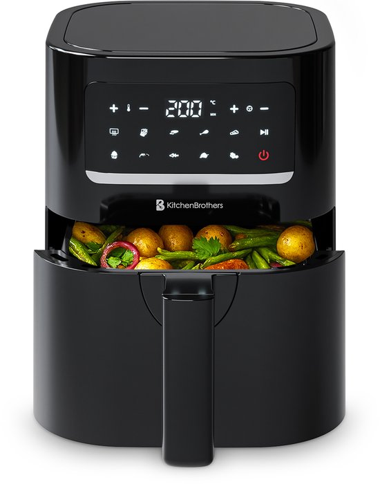 KitchenBrothers compacte airfryer van 3,3 liter